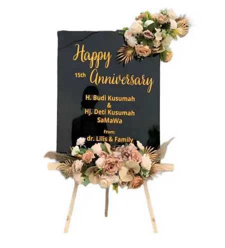 Papan Bunga Akrilik Jambon