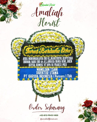 Papan Bunga Duka di Jambon